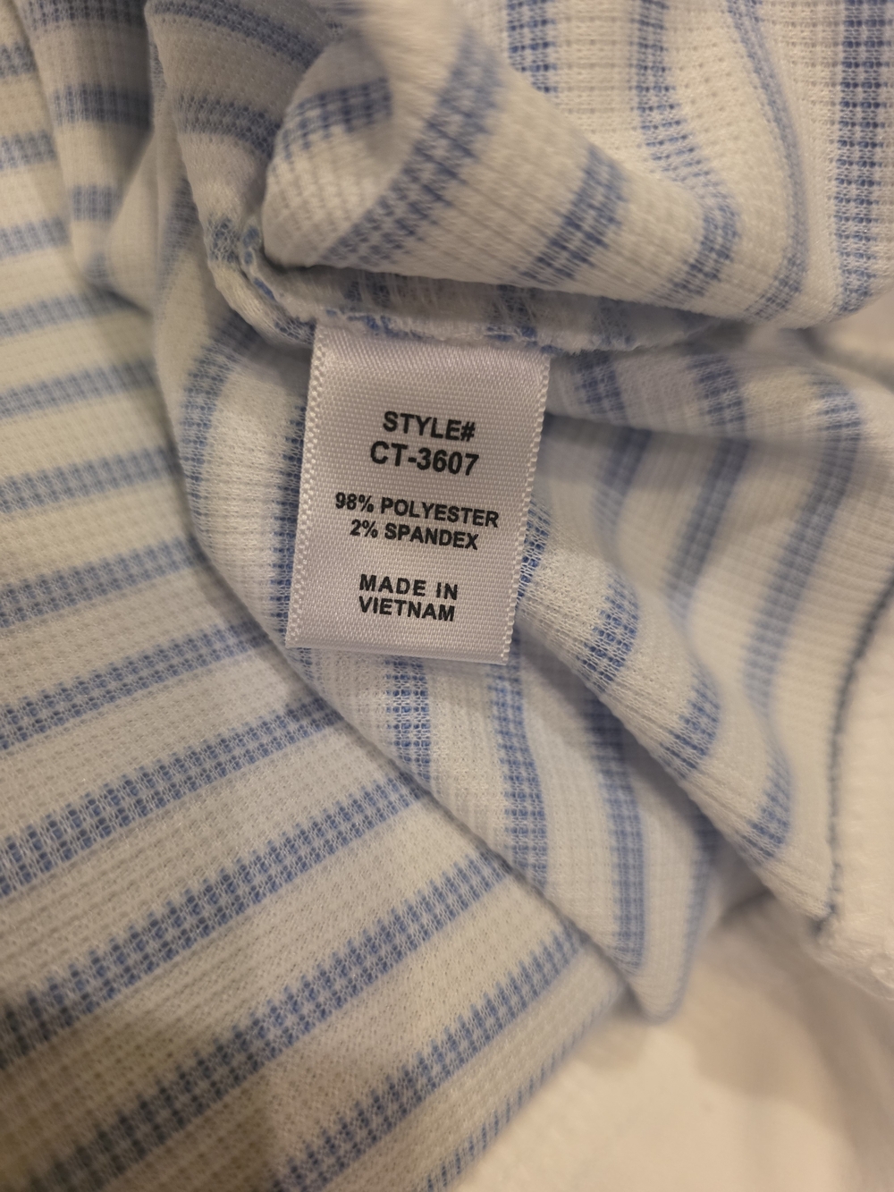 Zenana Outfitters Blue & White Striped Wide Leg Pants Set - Picture 5 of 5